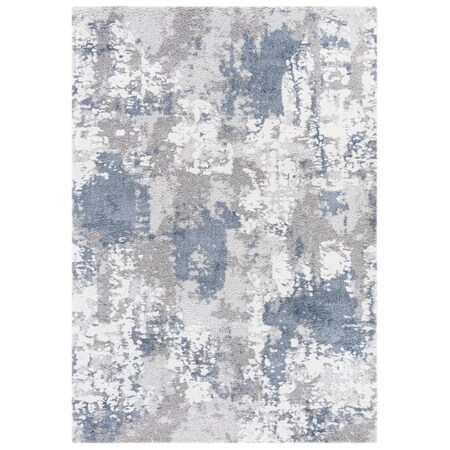 Safavieh 6 ft. 7 in. x 9 ft. Century 300 Power Loomed Rectangle Area Rug Grey & Blue CTY339F-6